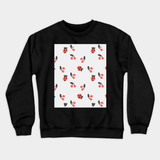 Strawberry Hand Drawn Pattern Crewneck Sweatshirt